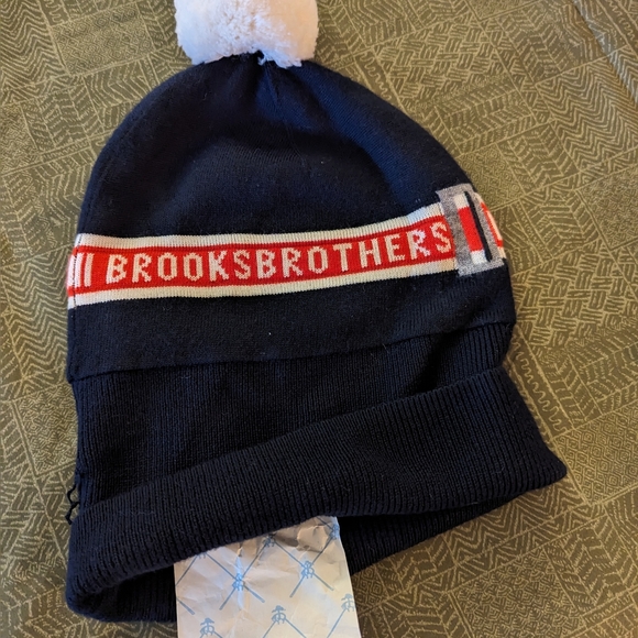 Brooks Brothers Marino Wool Ski Toque - Picture 2 of 4
